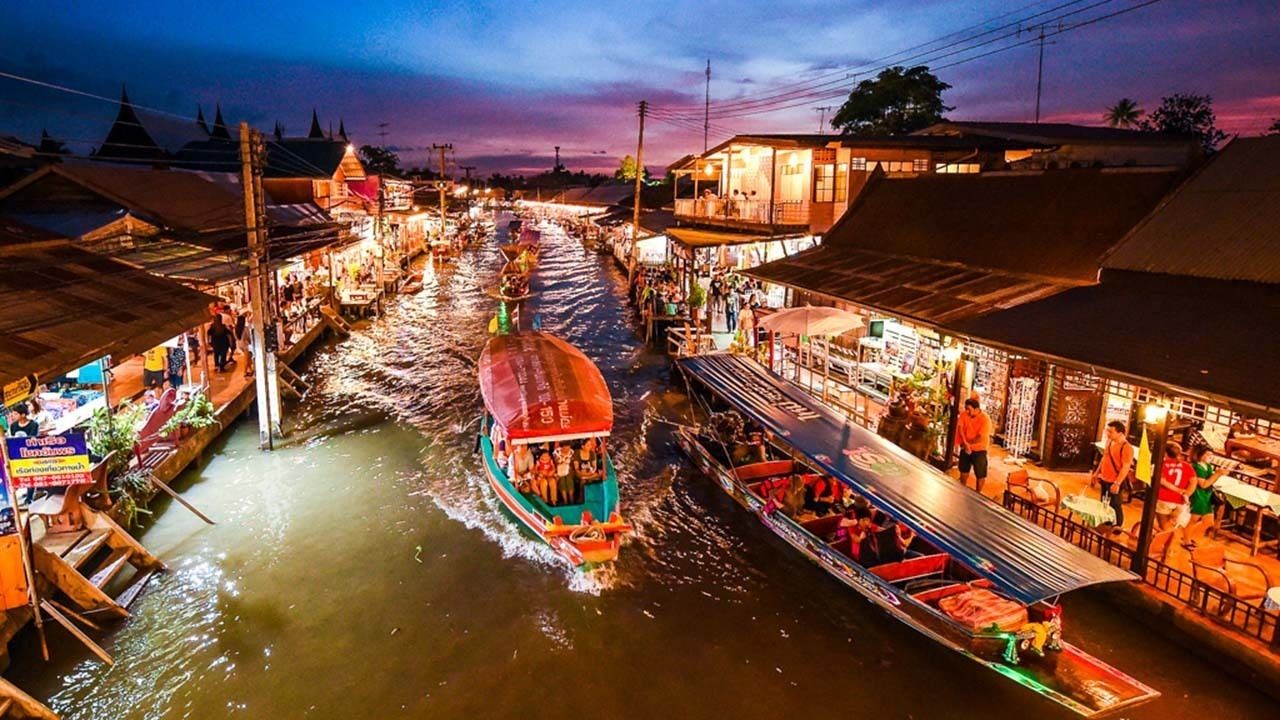 Thailand Floating Market